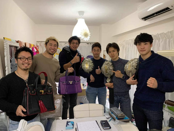 三迫ジム　日本チャンピオンズ　ご来店&#x1f601;