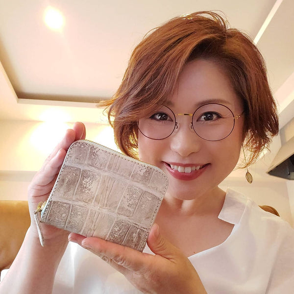 佐古様  クロコダイル革　ヒマラヤバージョン　ミニウォレット&#x2728;
