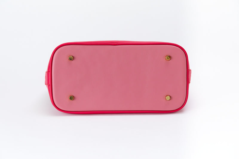 Remawa [cowhide] pink & rose pink combination