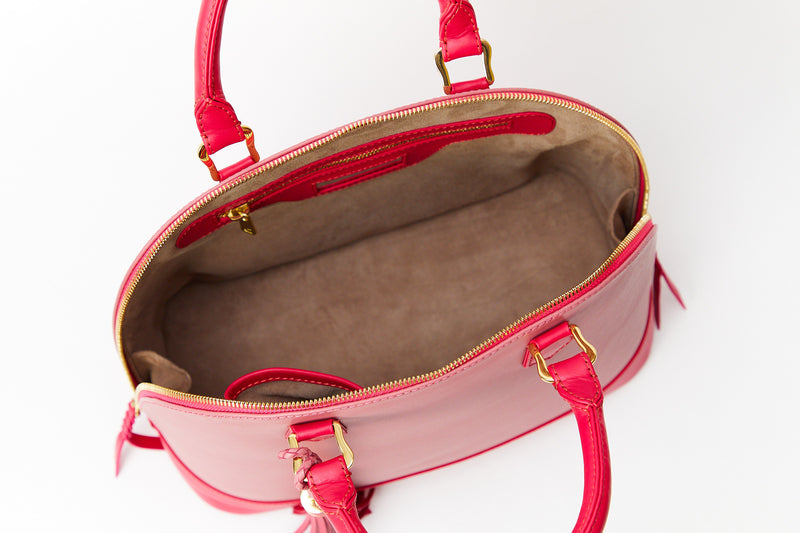 Remawa [cowhide] pink & rose pink combination