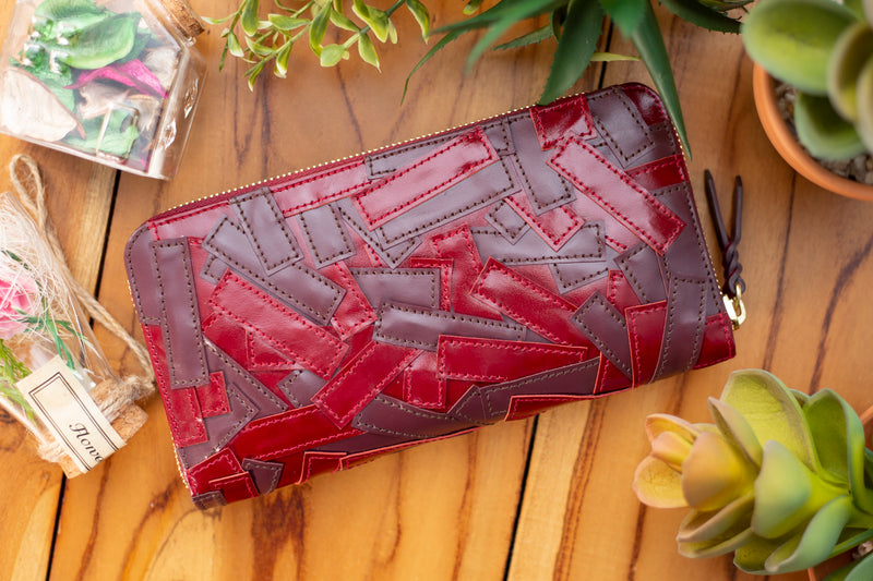 Mandala [Cowhide] Rouge & Chocolat