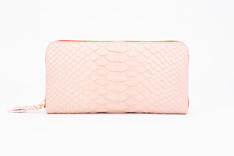 Mandala [python leather] baby pink