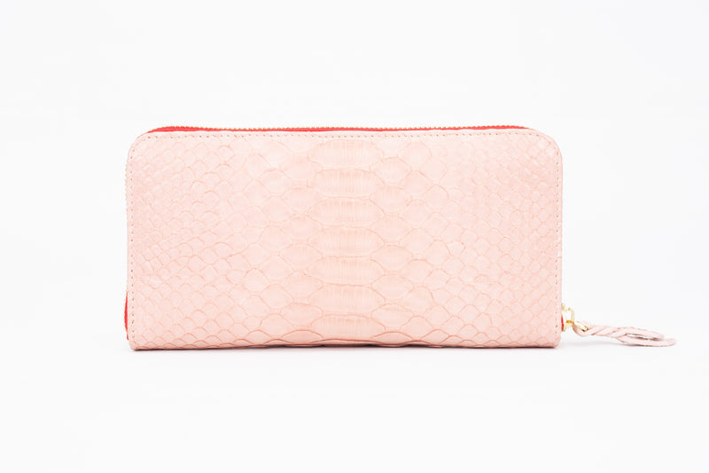 Mandala [python leather] baby pink